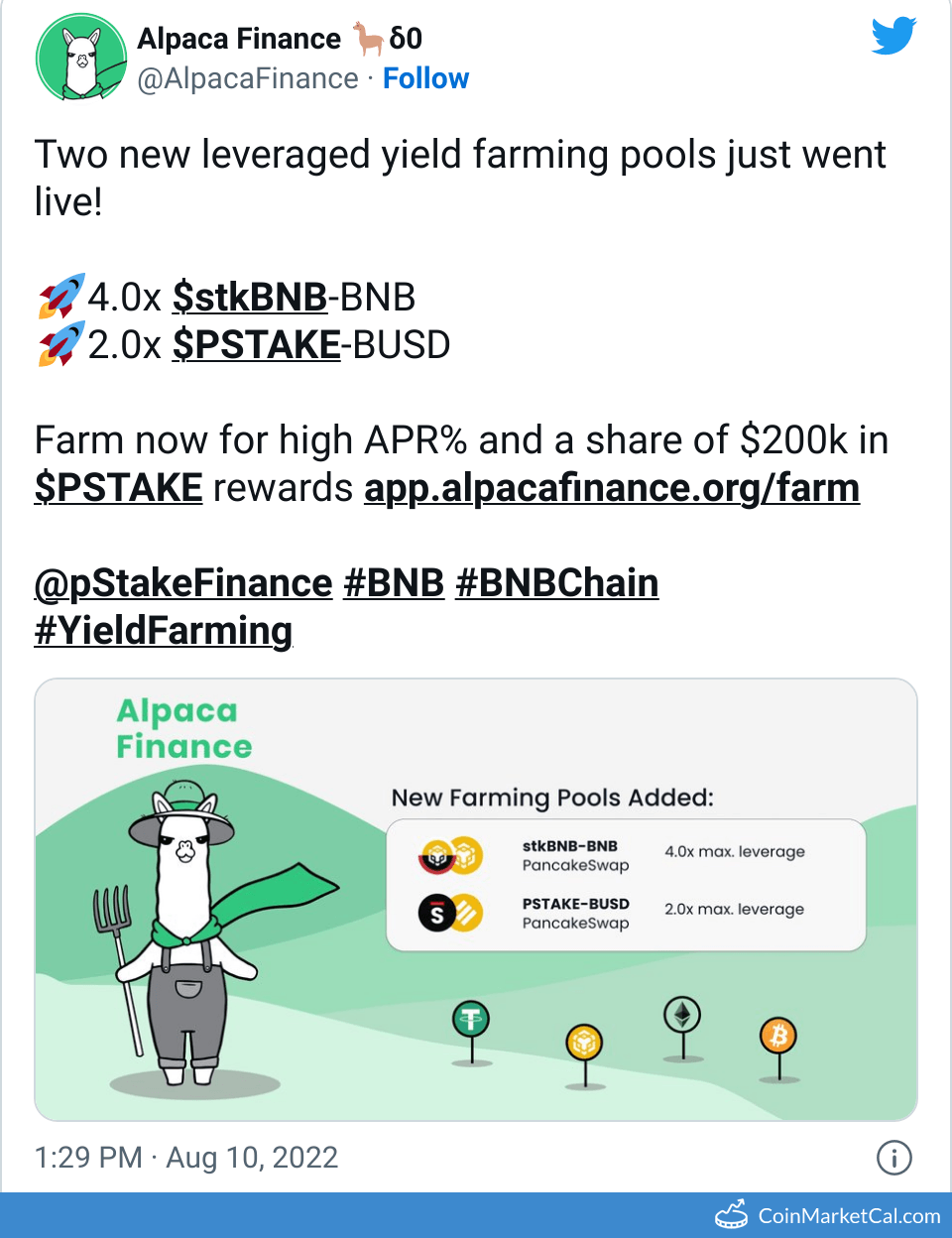 CoinMarketCal - The Crypto Calendar (Events, News and Catalysts)