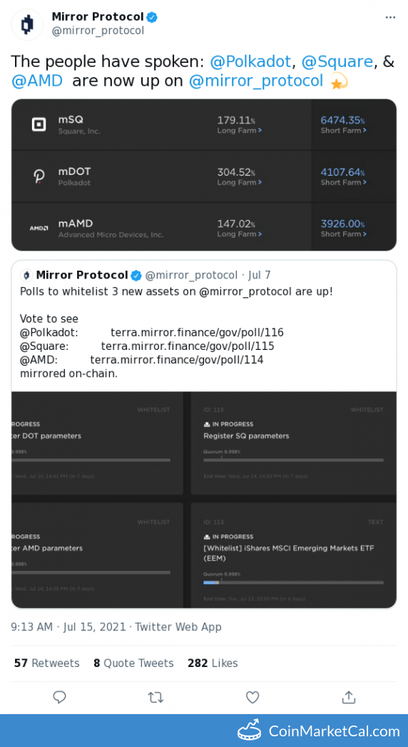 Mirror protocol. Mirror protocol