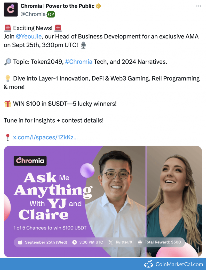 CoinMarketCal: 암호화폐 달력