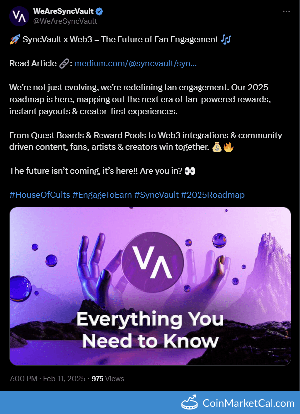 SyncVault (SVTS) 2025 Roadmap