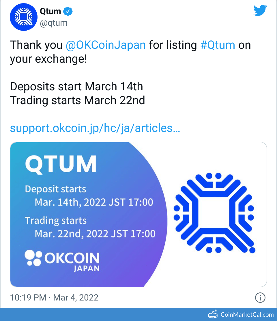 QTUM Qtum Price Today, Live Coin Chart & USD/USDT Rates | DropsTab