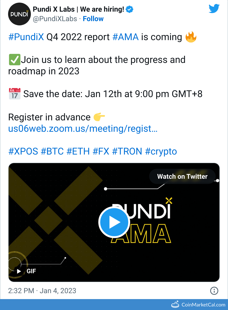 PUNDIX Pundi X Price Today, Live Coin Chart & USD/USDT Rates | DropsTab