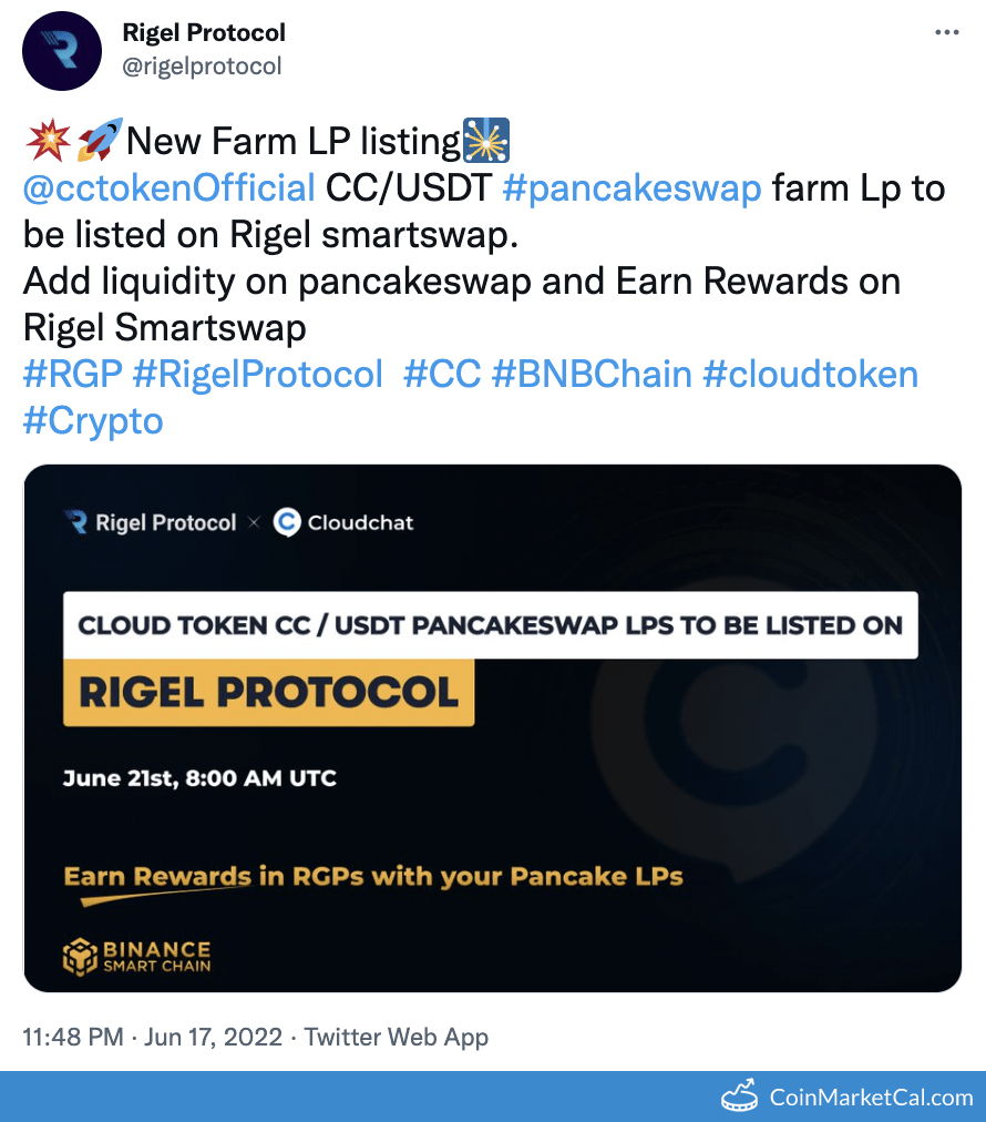 CloudChat Rigel Protocol Listing