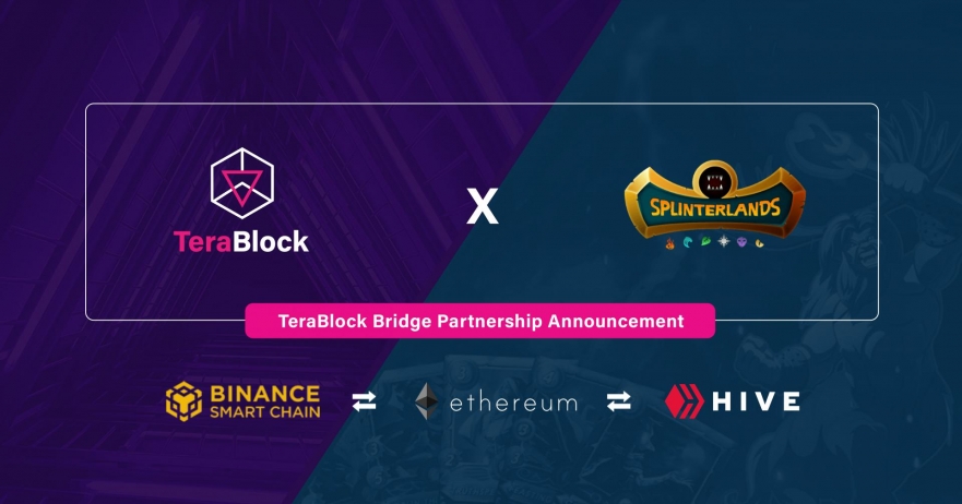TeraBlock Announces Collaboration with SplinterLands To Take DeFi Gaming To New Heights