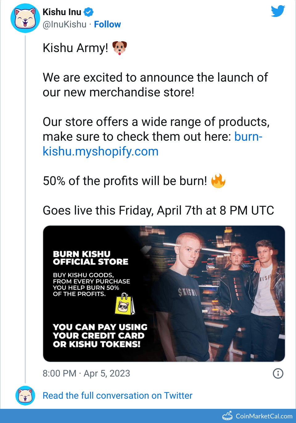 KISHU Kishu Inu Price Today, Live Coin Chart & USD/USDT Rates | DropsTab