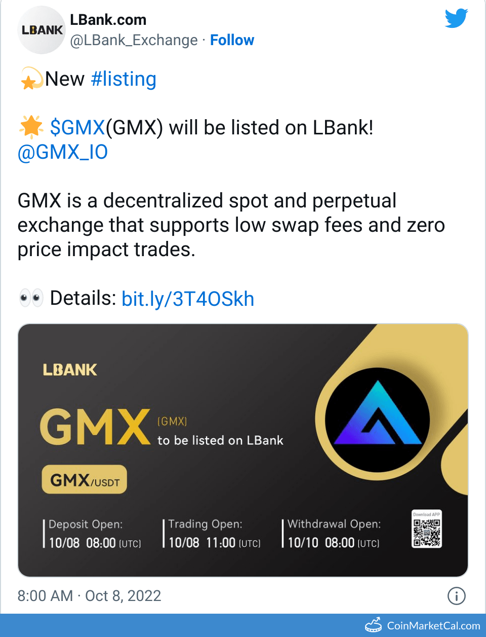 CoinMarketCal - Cryptoasset Calendar