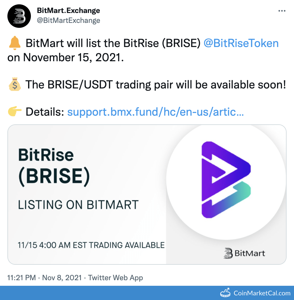BRISE Bitgert Price Today, Live Coin Chart & USD/USDT Rates | DropsTab