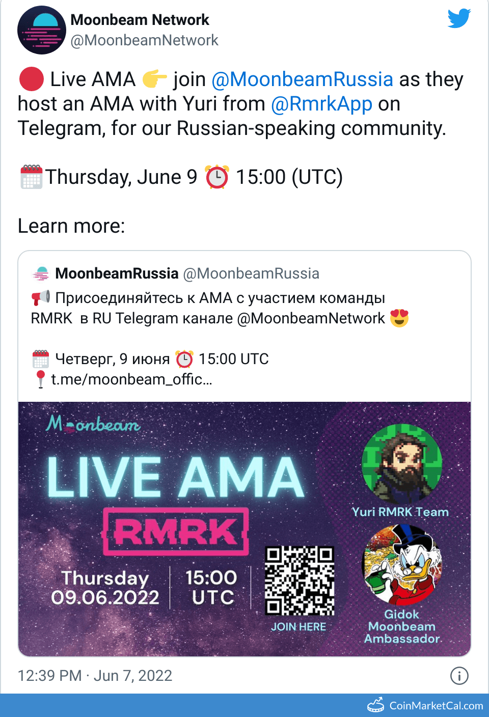 GLMR Moonbeam Price Today, Live Coin Chart & USD/USDT Rates | DropsTab