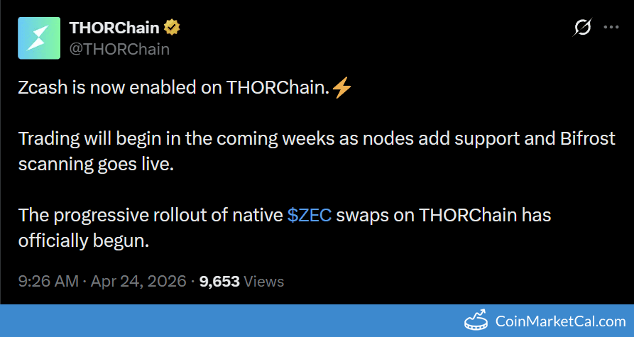 THORChain announcement