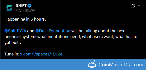 SHIFT & DUSK AMA announcement