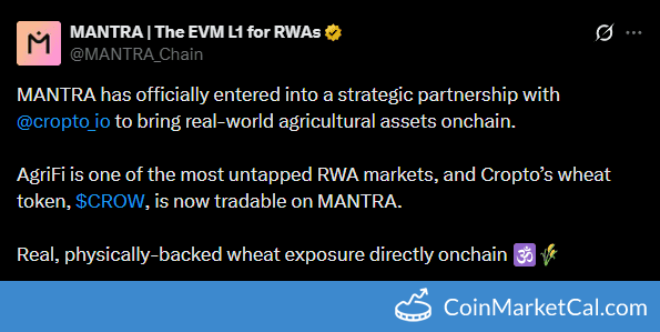 Cropto & MANTRA announcement