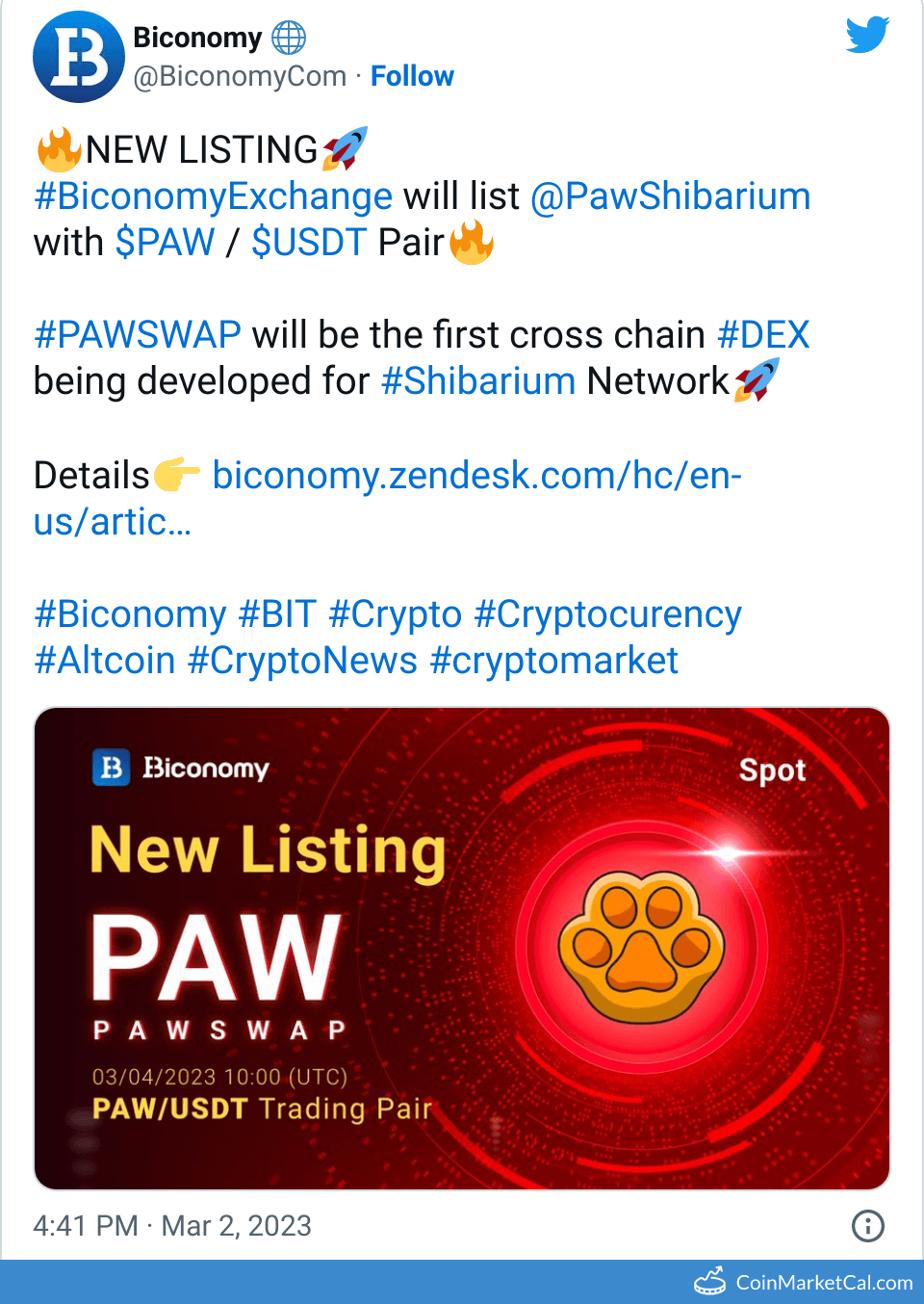 PAW PAW Price Today, Live Coin Chart & USD/USDT Rates | DropsTab