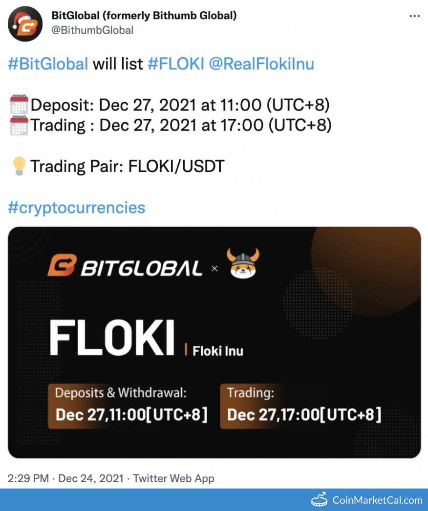 FLOKI Floki Inu Price Today, Live Coin Chart & USD/USDT Rates | DropsTab