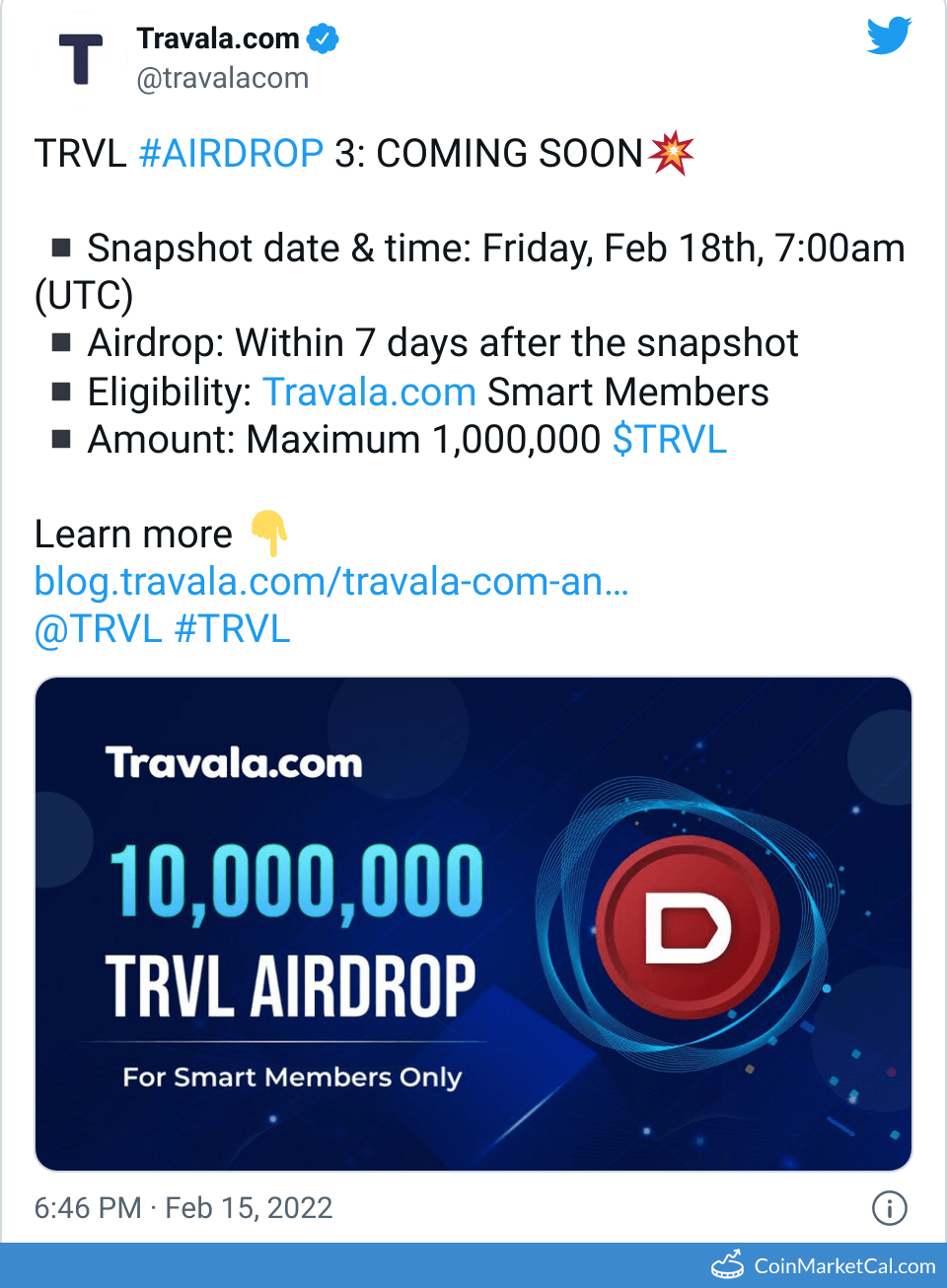 AVA AVA (Travala) Price Today, Live Coin Chart & USD/USDT Rates | DropsTab