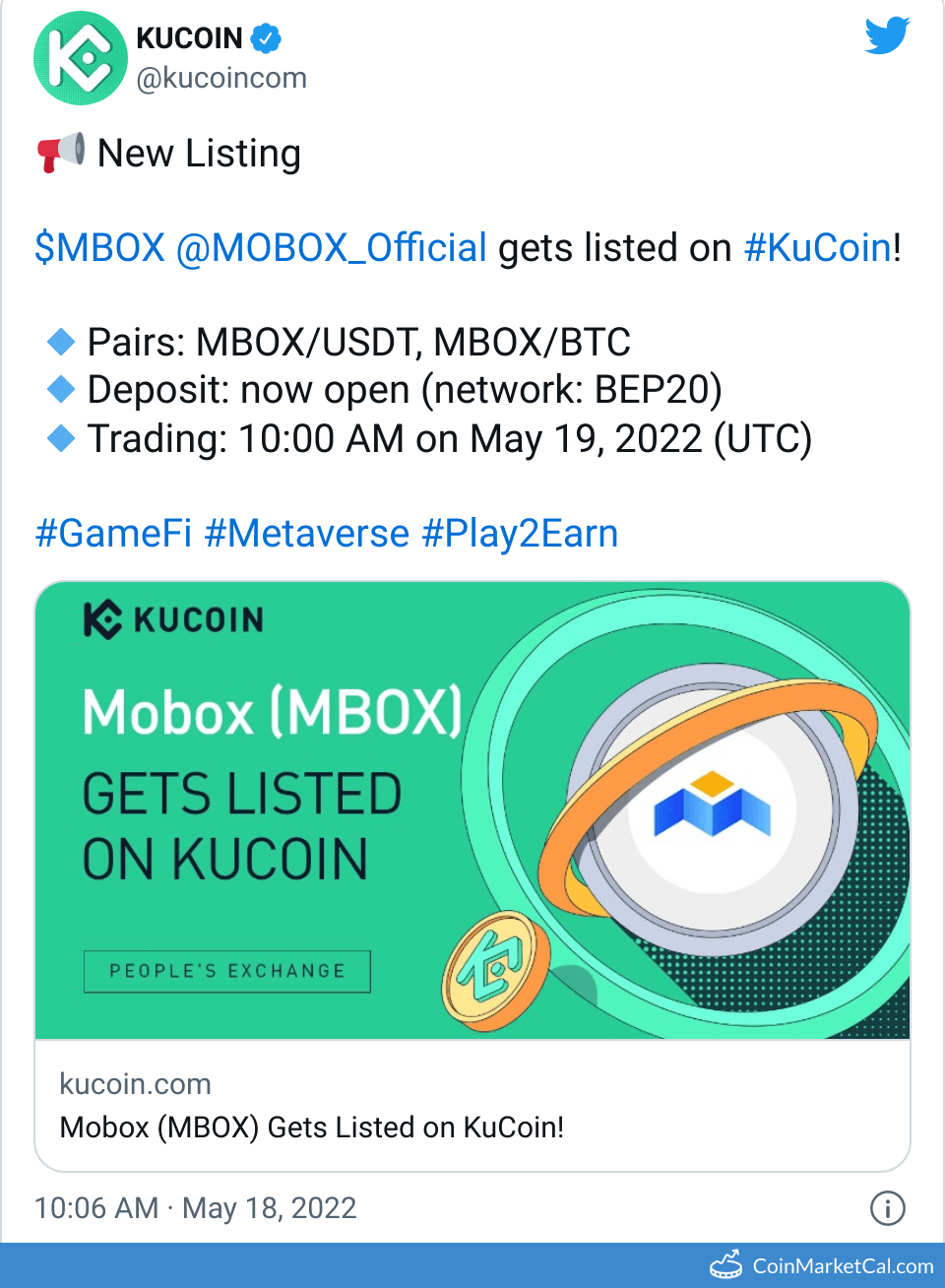 MBOX Mobox Price Today, Live Coin Chart & USD/USDT Rates | DropsTab