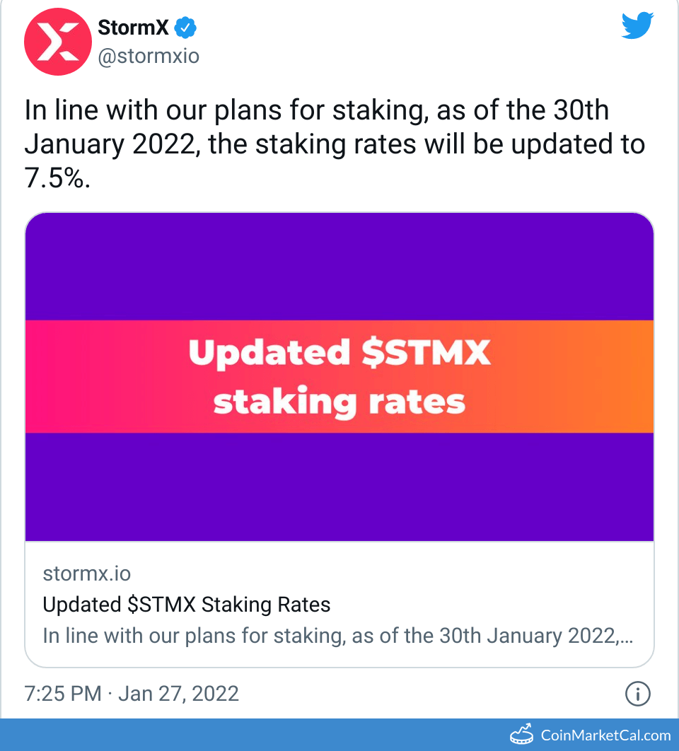 STMX StormX Price Today, Live Coin Chart & USD/USDT Rates | DropsTab