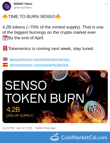 Token burning. Token burning