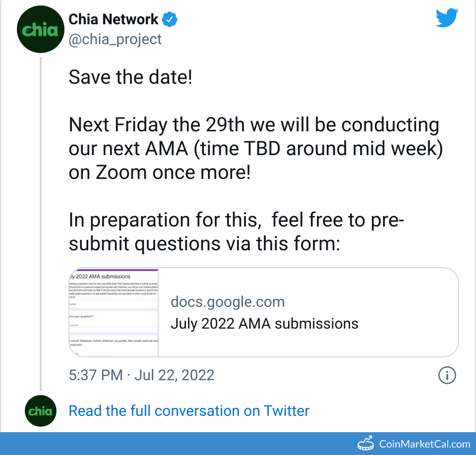 XCH Chia Цена сегодня, живой график и курсы USD/USDT | DropsTab