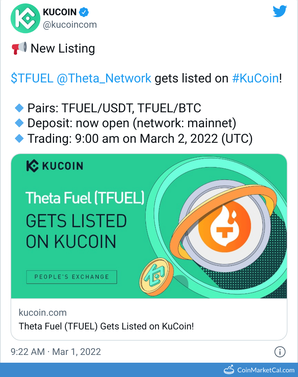 TFUEL Theta Fuel Price Today, Live Coin Chart & USD/USDT Rates | DropsTab