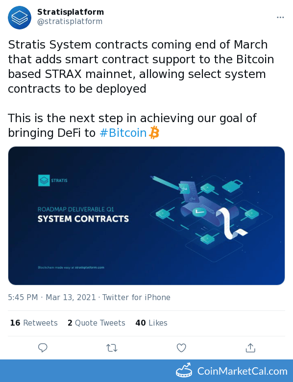 System contracts. System contracts