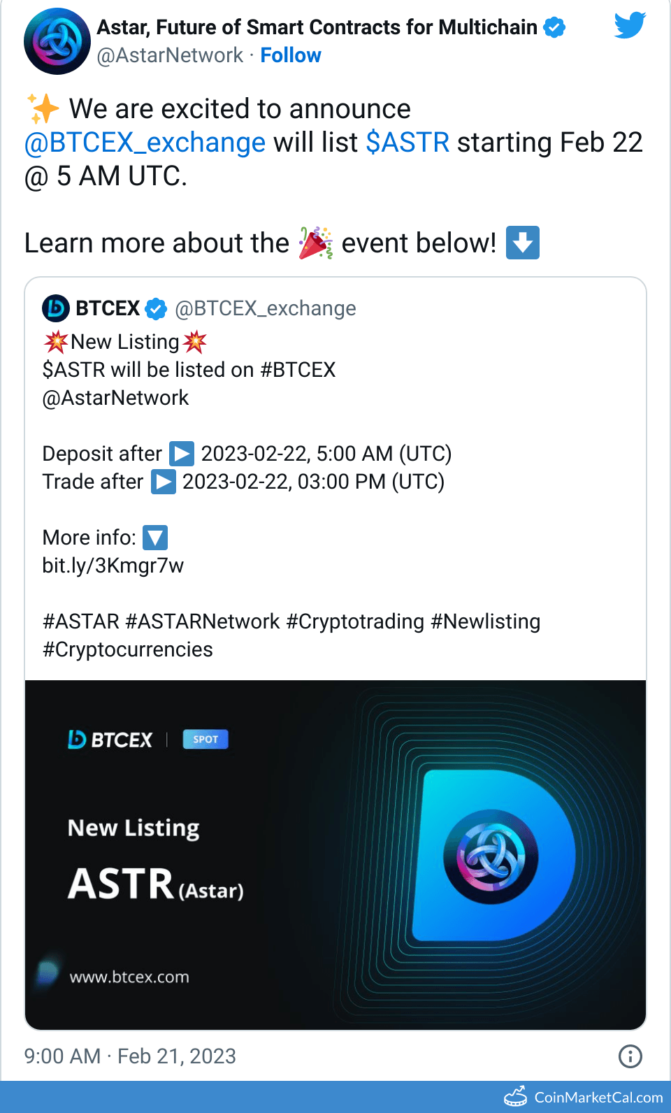 ASTR Astar Price Today, Live Coin Chart & USD/USDT Rates | DropsTab