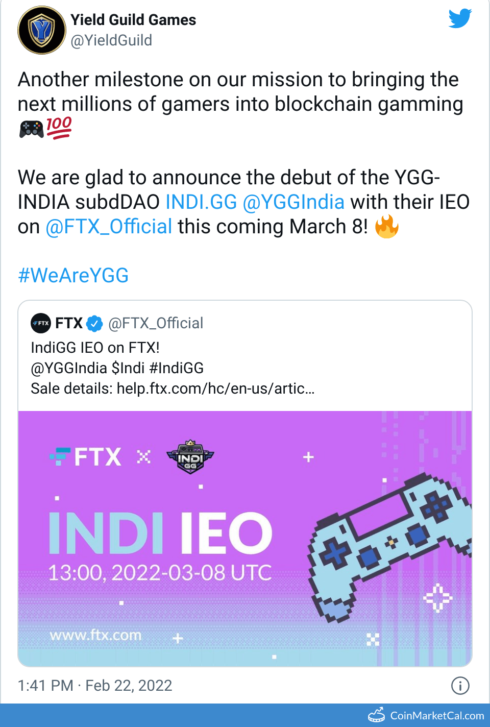 YGG Yield Guild Games Price Today, Live Coin Chart & USD/USDT Rates |  DropsTab