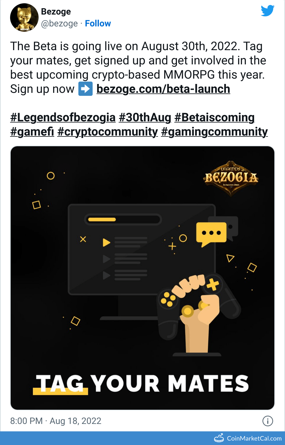 Bezoge Earth (BEZOGE) - Beta Release