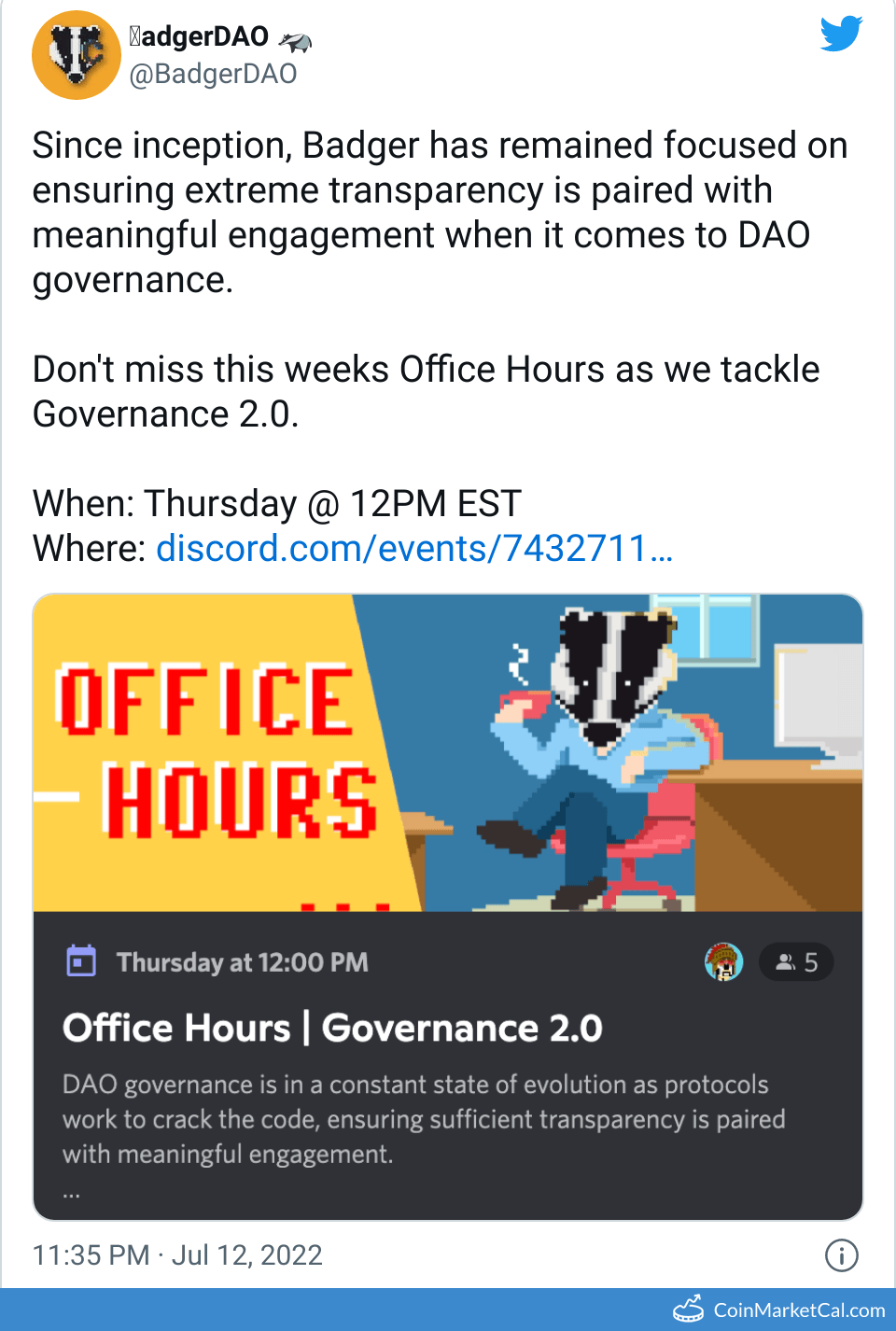 BADGER Badger DAO Price Today, Live Coin Chart & USD/USDT Rates | DropsTab