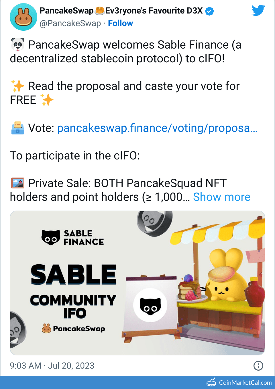 CAKE PancakeSwap Price Today, Live Coin Chart & USD/USDT Rates | DropsTab