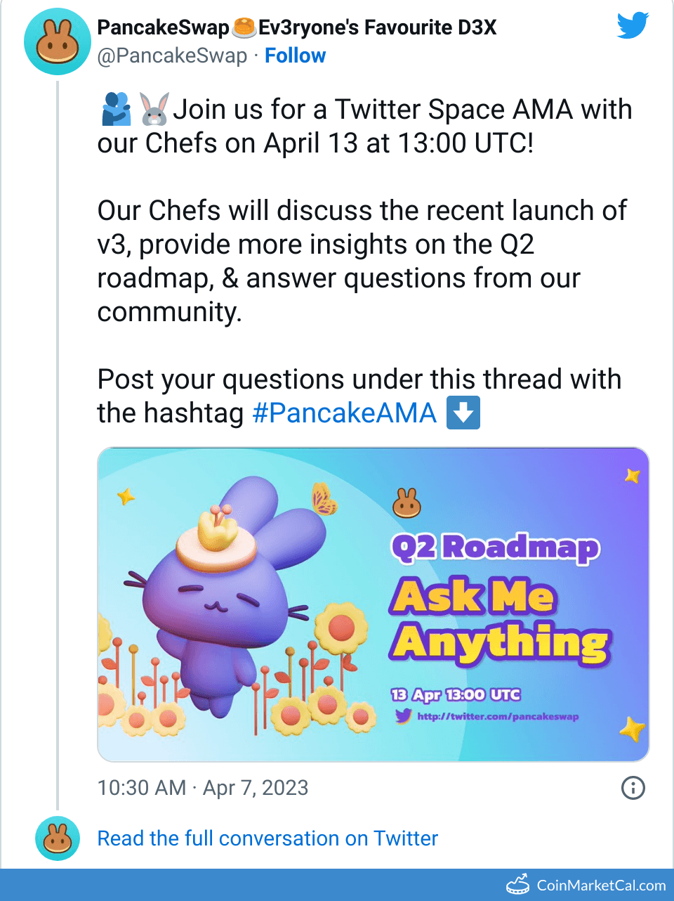 CAKE PancakeSwap Price Today, Live Coin Chart & USD/USDT Rates | DropsTab