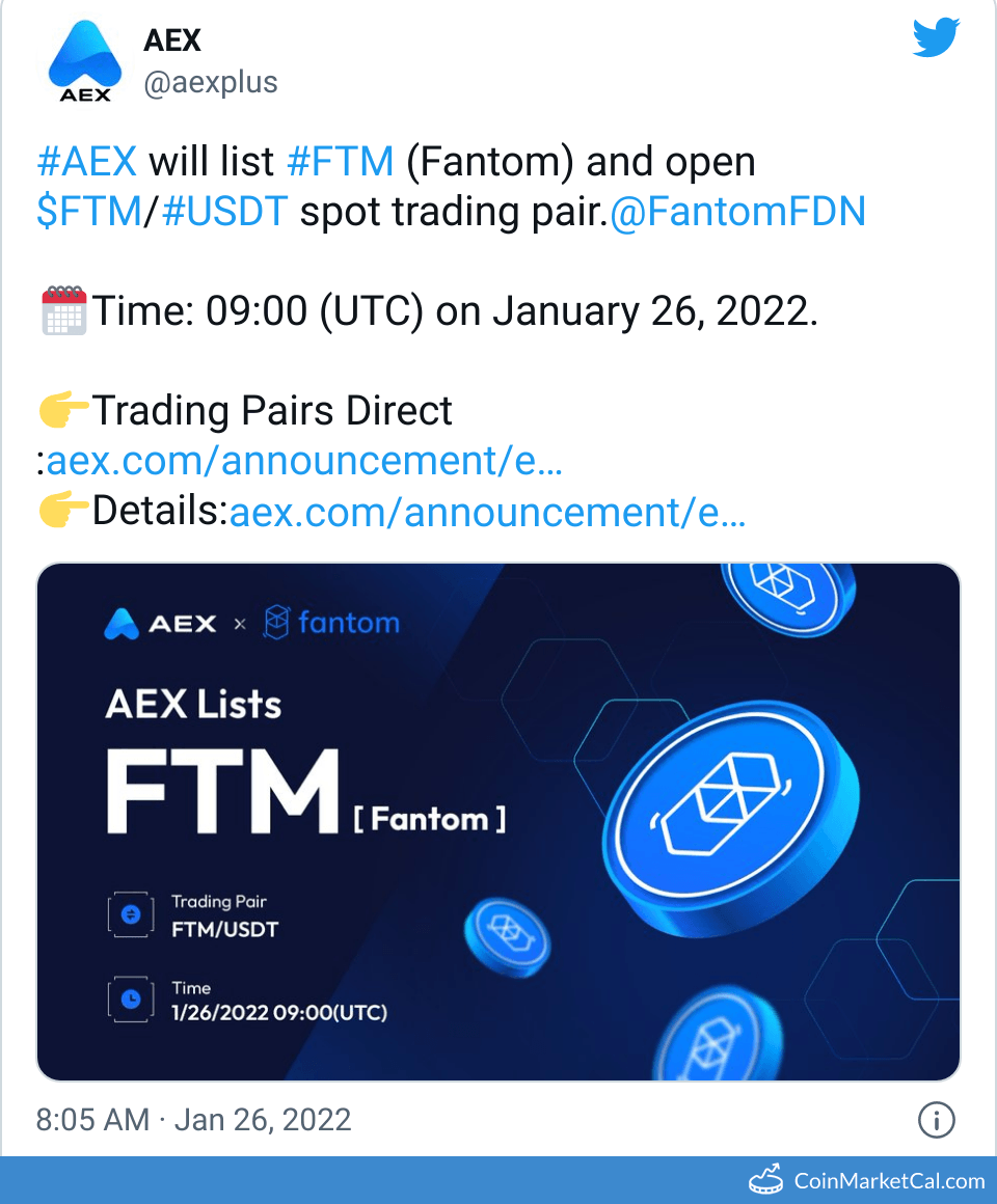 FTM Fantom Price Today, Live Coin Chart & USD/USDT Rates | DropsTab