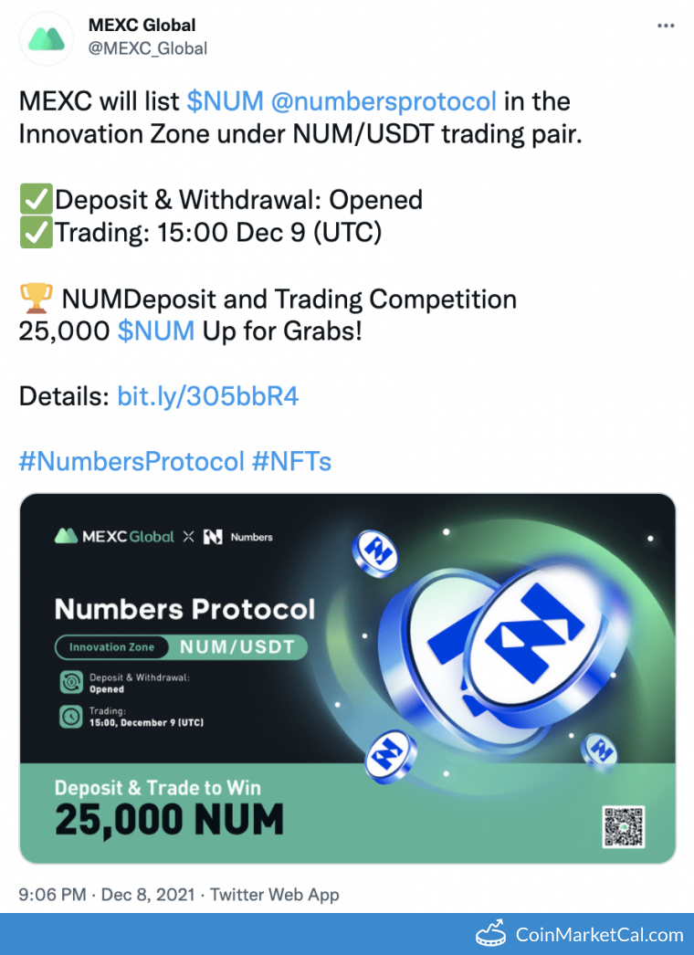 Numbers Protocol NUM Fundraising, Investors & Funding Rounds | DropsTab