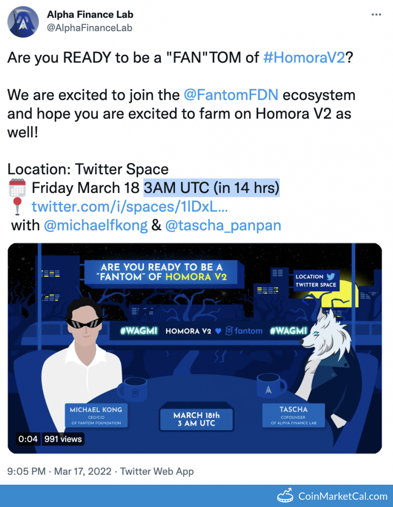 FTM Fantom Price Today, Live Coin Chart & USD/USDT Rates | DropsTab