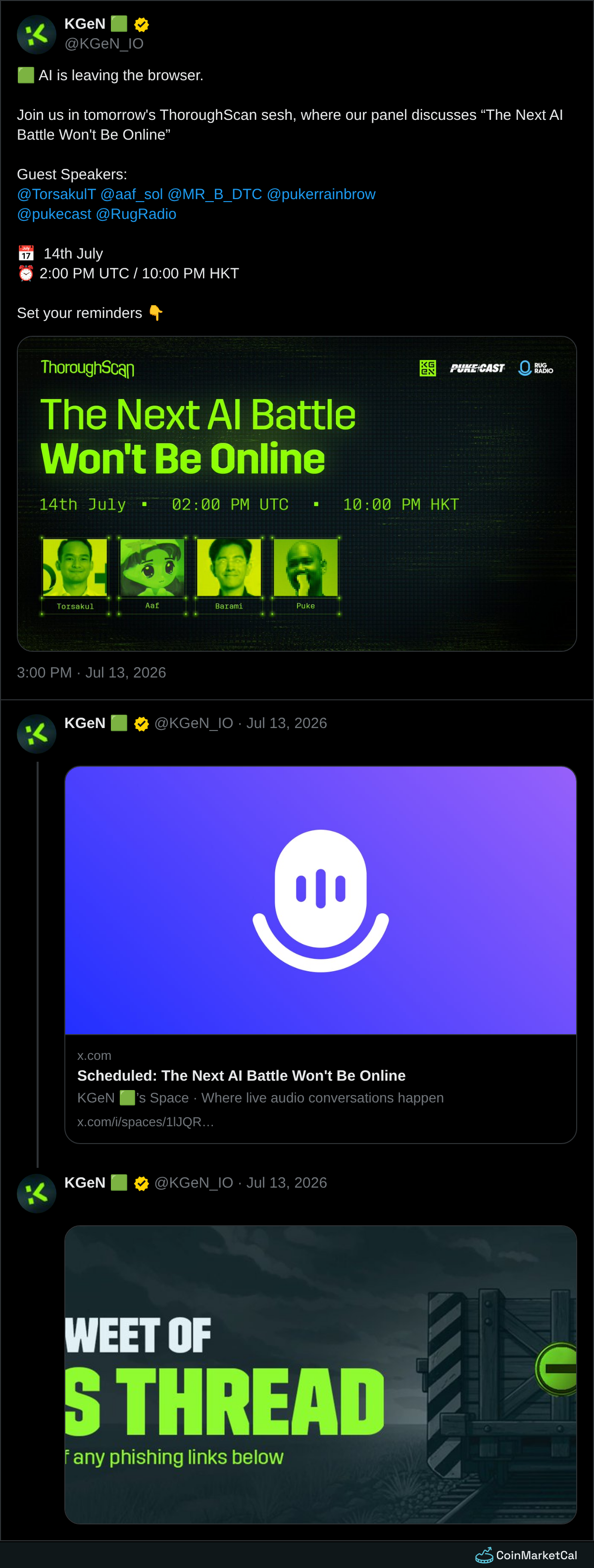 Event Proof