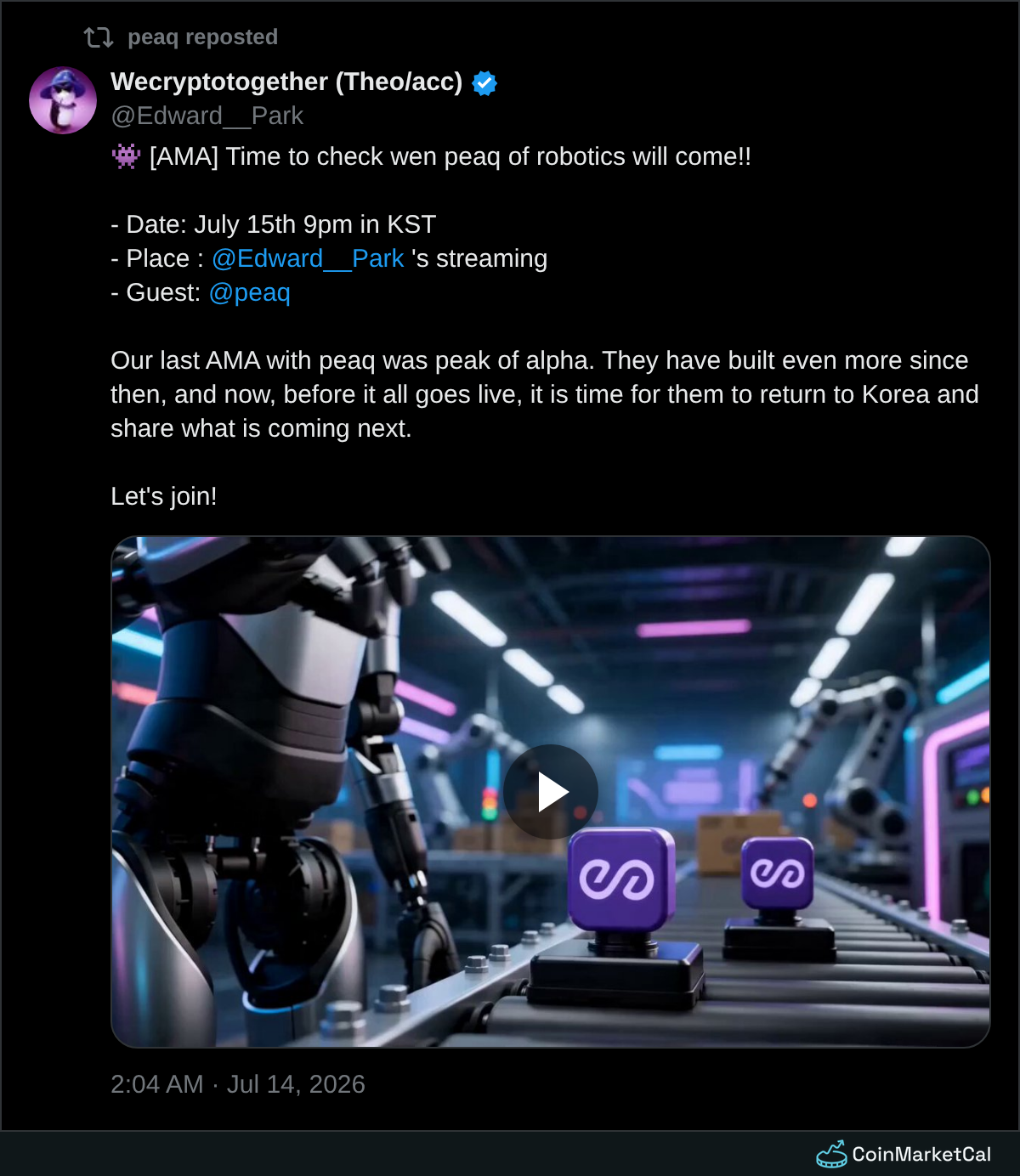 Event Proof