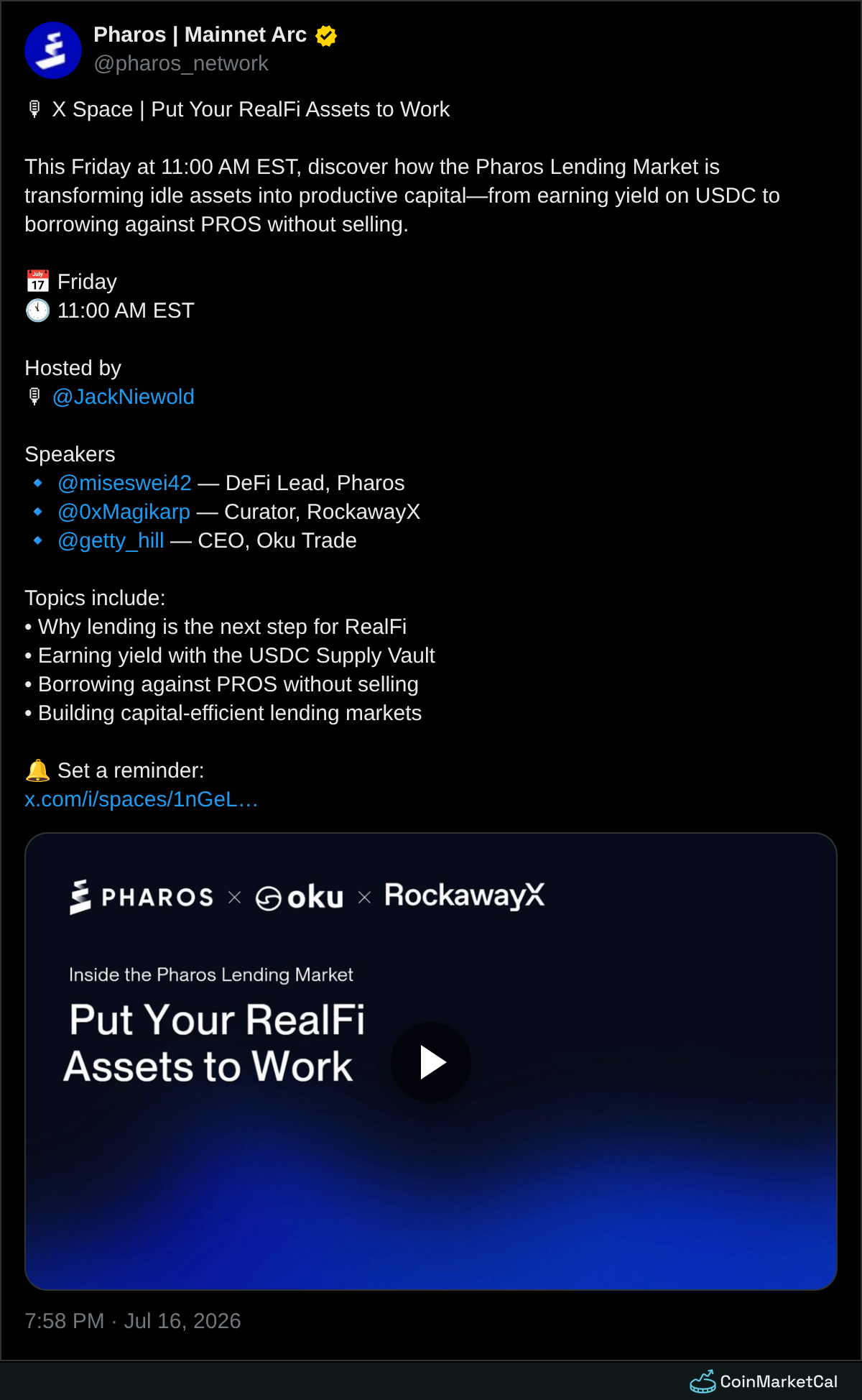 Event Proof